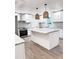 Beautiful kitchen featuring white cabinets and granite countertops at 401 Constance St, Walterboro, SC 29488