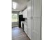 Updated kitchen with white cabinets, granite countertops, and stainless steel appliances at 401 Constance St, Walterboro, SC 29488