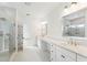 Spa-like bathroom featuring a large shower and double vanity at 1698 Cultivation Ln # 541, Mount Pleasant, SC 29466