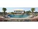 Resort-style pool with plenty of lounge chairs and a pool house at 1698 Cultivation Ln # 541, Mount Pleasant, SC 29466
