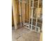 Bathroom under construction with plumbing and electrical installed at 119 Ashley Cove Way, Summerville, SC 29483
