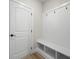 Laundry room with built-in bench and storage at 119 Ashley Cove Way, Summerville, SC 29483