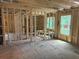 Bathroom under construction with plumbing and framing visible at 115 Ashley Cove Way, Summerville, SC 29483