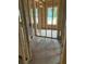 Simple bathroom with shower and window in framing stage at 115 Ashley Cove Way, Summerville, SC 29483