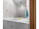 Clean bathroom with white vanity and a modern sink at 3067 Marshgate Dr, Seabrook Island, SC 29455