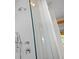 Shower with white tile, multiple shower heads, and glass enclosure at 3067 Marshgate Dr, Seabrook Island, SC 29455