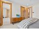 Bedroom with a dresser, access to a bathroom and another bedroom at 3067 Marshgate Dr, Seabrook Island, SC 29455
