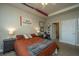 Comfortable bedroom with a double bed and ensuite bathroom access at 1984 Folly Rd # B304, Charleston, SC 29412