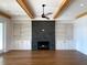 Living room with fireplace and built-in shelving at 3853 Delinger Dr, Mount Pleasant, SC 29466