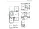 Second floor plan with loft, bedrooms and bathrooms at 135 Cantona Dr, Summerville, SC 29483