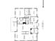 First floor plan features kitchen, living room, and multiple bedrooms at 202 Needlerush Rd, Kiawah Island, SC 29455