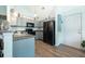 Modern kitchen with granite countertops and stainless steel appliances at 166 Blackstone Dr, Moncks Corner, SC 29461