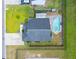 Aerial view showcasing home and pool at 166 Blackstone Dr, Moncks Corner, SC 29461