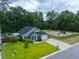 Aerial view of house, yard, and playground at 166 Blackstone Dr, Moncks Corner, SC 29461