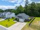 Aerial view of house and neighborhood at 166 Blackstone Dr, Moncks Corner, SC 29461