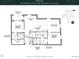 Two-bedroom floor plan with open kitchen and living area at 609 King St # 349, Charleston, SC 29403