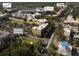 Aerial view of vacant lot, located in a commercial area with nearby businesses and streets at 211 Seven Farms Dr # 201, Charleston, SC 29492