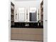 Modern bathroom with double vanity and marble countertop at 211 Seven Farms Dr # 302, Charleston, SC 29492
