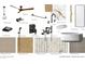 Primary bathroom featuring a soaking tub, gold fixtures, and a walk-in shower at 211 Seven Farms Dr # 302, Charleston, SC 29492