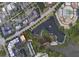 Area map showing the project site near a pond and stadium at 211 Seven Farms Dr # 302, Charleston, SC 29492