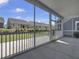 Spacious screened porch overlooking the backyard at 253 River Martin Ct, Summerville, SC 29483