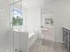 Spa-like bathroom with a large shower, garden tub, and bedroom view at 123 Ashley Cove Way, Summerville, SC 29483