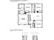 Second floor plan with multiple bedrooms, a loft, and bathroom options at 123 Ashley Cove Way, Summerville, SC 29483