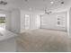 Large main bedroom with plush carpeting and access to other rooms at 123 Ashley Cove Way, Summerville, SC 29483