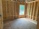 Unfinished bedroom in a new house under construction at 123 Ashley Cove Way, Summerville, SC 29483