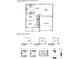 First floor plan showing kitchen, living room, and two-car garage at 123 Ashley Cove Way, Summerville, SC 29483