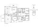 Two-story home floor plan, showcasing a spacious layout and multiple bedrooms at 537 Rendezvous Way, Huger, SC 29450