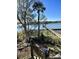 Scenic view of a wooden dock over calm water at 3001 Buccaneer Rd, Isle of Palms, SC 29451