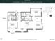 Two-bedroom floor plan with balcony and kitchen at 609 King St # 448, Charleston, SC 29403