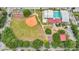 Community park with baseball field, pool, playground, and basketball court at 66 Cooper St, Charleston, SC 29403