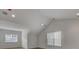 Bonus room with vaulted ceiling and multiple windows at 124 Sweet Alyssum Dr, Ladson, SC 29456