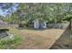 Large backyard with storage shed at 124 Sweet Alyssum Dr, Ladson, SC 29456
