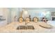 Kitchen island with double sink and granite countertop at 340 Dickerson Ln, Summerville, SC 29485