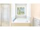Relaxing bathroom featuring garden tub and shower at 340 Dickerson Ln, Summerville, SC 29485