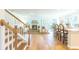 Open concept kitchen with island, stainless steel appliances, and granite countertops at 340 Dickerson Ln, Summerville, SC 29485