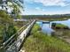 Wooden walkway leads to private dock at 1089 Saltwater Cir, Johns Island, SC 29455