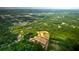 Aerial view of homes nestled in a wooded area at 327 Dickerson Ln, Summerville, SC 29485