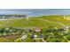 Aerial view showing home's waterfront location and marsh views at 1135 Harborgate Dr, Mount Pleasant, SC 29464