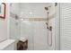 Contemporary bathroom with a walk-in shower and modern fixtures at 1135 Harborgate Dr, Mount Pleasant, SC 29464