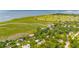 Aerial view of neighborhood by golf course at 1135 Harborgate Dr, Mount Pleasant, SC 29464
