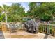 Deck with seating area, grill, and view of backyard at 1135 Harborgate Dr, Mount Pleasant, SC 29464
