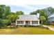 Aerial view of house, landscaping, and driveway at 1135 Harborgate Dr, Mount Pleasant, SC 29464
