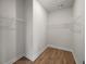 Large walk-in closet with wire shelving provides ample storage space at 139 Dantzler Rd, Harleyville, SC 29448