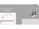 Bathroom design details: Ellis White cabinets, chrome fixtures at 139 Dantzler Rd, Harleyville, SC 29448