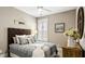 Cozy bedroom with a comfortable bed and neutral decor at 157 Collared Dove Ct, Summerville, SC 29483