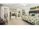 Main bedroom with a large mirror, ensuite bathroom and walk-in closet at 157 Collared Dove Ct, Summerville, SC 29483